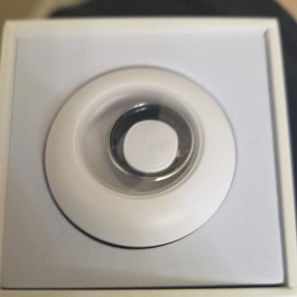 Silver Smart Ring Size 8